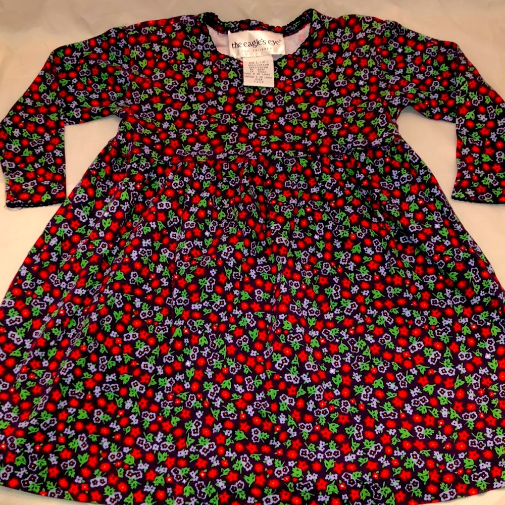 Eagles Eye flower dress size 4T